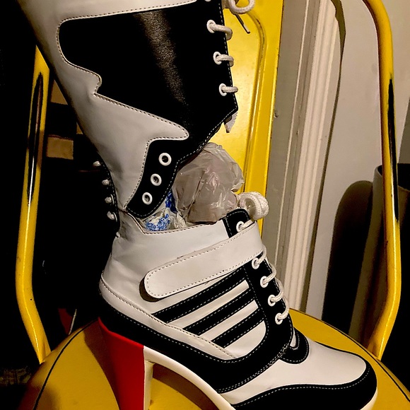 Harley Quinn boots Shoes Harley Quinn Boots Poshmark